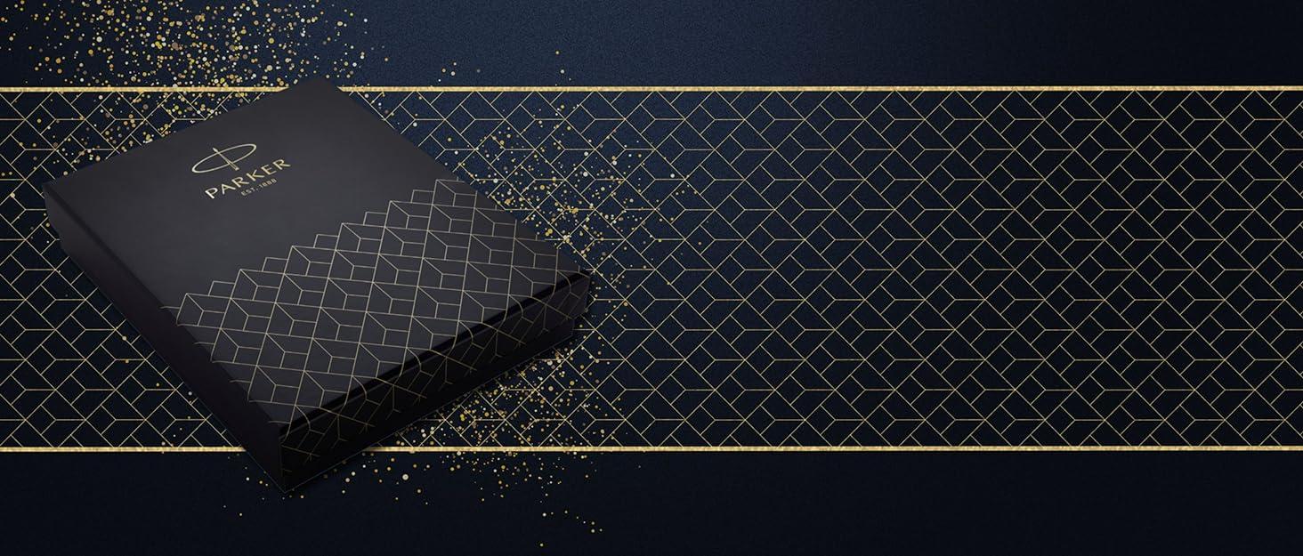 Parker メッシュパターン ボールペン 専用ケース付き シルバー Parker