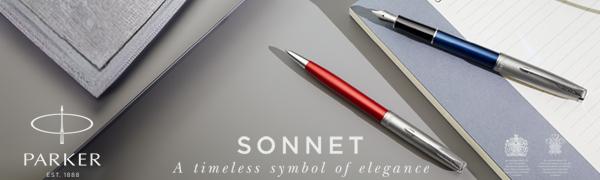 PARKER パーカー 万年筆 ソネット プレミアム シズレGT 細字 18