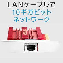 ASUS 10Gネットワ??ークアダプタ PCI-Ex4カード XG-C100C
