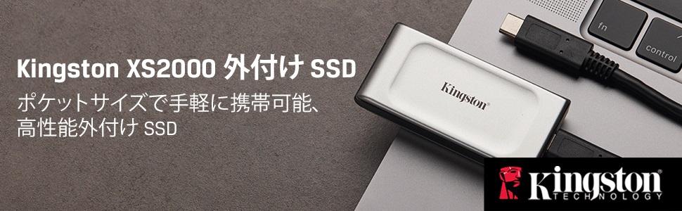 キングストン 外付け SSD 1000GB 1TB USB3.2 Gen2x2 読出最大2000MB/秒
