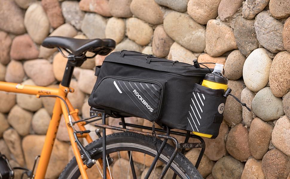ROCKBROS(ロックブロス)パニアバッグ2個セット ROCKBROS 自転車 リアバッグ パニアバッグ リアキャリア 2個