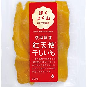 ほくほく山 紅天使 干し芋 (200g) 平干し さつまいも (甘い/やわらかい/半生) おやつ お取り寄せ 国産 (茨城県産) – Japacle